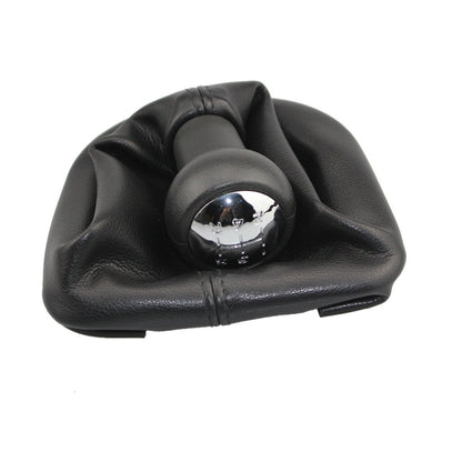 For Peugeot 207 / 307 / CC30 Car 5 Speed Gear Lever Hand Ball Leather Gear Shift Knob with Dustproof Cover, For Peugeot 207 / 307 / CC30