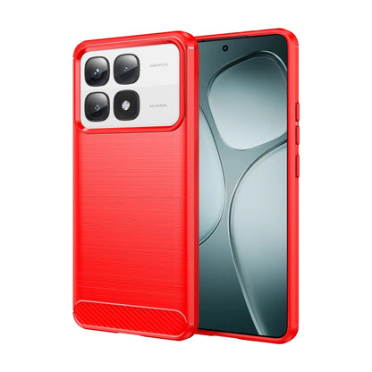 Carbon Fiber Brushed Texture TPU Phone Case, For Xiaomi 17T Pro 5G, For Xiaomi 17T 5G, For Xiaomi Poco X8 Pro Max 5G, For Xiaomi Poco X8 Pro 5G, For Xiaomi 17 Ultra, For Xiaomi 17 Pro Max, For Xiaomi 17 Pro, For Xiaomi 17, For Xiaomi Poco M7 4G 169mm  ...