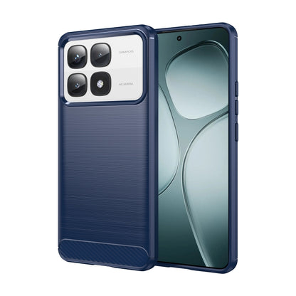 Carbon Fiber Brushed Texture TPU Phone Case, For Xiaomi 17T Pro 5G, For Xiaomi 17T 5G, For Xiaomi Poco X8 Pro Max 5G, For Xiaomi Poco X8 Pro 5G, For Xiaomi 17 Ultra, For Xiaomi 17 Pro Max, For Xiaomi 17 Pro, For Xiaomi 17, For Xiaomi Poco M7 4G 169mm  ...