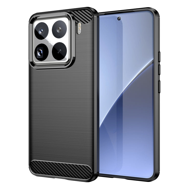 Carbon Fiber Brushed Texture TPU Phone Case, For Xiaomi 17T Pro 5G, For Xiaomi 17T 5G, For Xiaomi Poco X8 Pro Max 5G, For Xiaomi Poco X8 Pro 5G, For Xiaomi 17 Ultra, For Xiaomi 17 Pro Max, For Xiaomi 17 Pro, For Xiaomi 17, For Xiaomi Poco M7 4G 169mm  ...