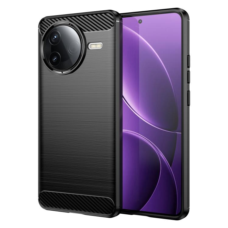 Carbon Fiber Brushed Texture TPU Phone Case, For Xiaomi 17T Pro 5G, For Xiaomi 17T 5G, For Xiaomi Poco X8 Pro Max 5G, For Xiaomi Poco X8 Pro 5G, For Xiaomi 17 Ultra, For Xiaomi 17 Pro Max, For Xiaomi 17 Pro, For Xiaomi 17, For Xiaomi Poco M7 4G 169mm  ...