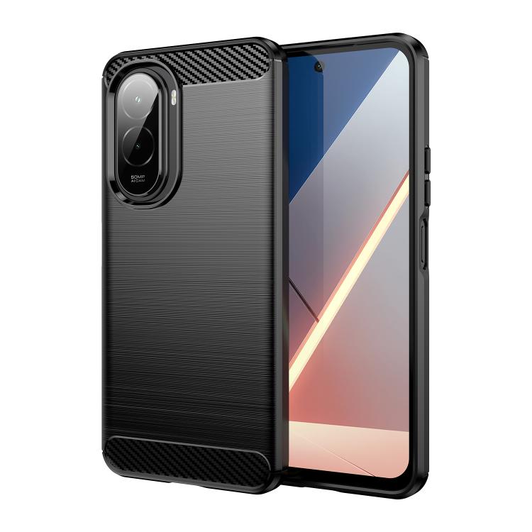 Carbon Fiber Brushed Texture TPU Phone Case, For Xiaomi 17T Pro 5G, For Xiaomi 17T 5G, For Xiaomi Poco X8 Pro Max 5G, For Xiaomi Poco X8 Pro 5G, For Xiaomi 17 Ultra, For Xiaomi 17 Pro Max, For Xiaomi 17 Pro, For Xiaomi 17, For Xiaomi Poco M7 4G 169mm  ...