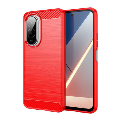 Carbon Fiber Brushed Texture TPU Phone Case, For Xiaomi 17T Pro 5G, For Xiaomi 17T 5G, For Xiaomi Poco X8 Pro Max 5G, For Xiaomi Poco X8 Pro 5G, For Xiaomi 17 Ultra, For Xiaomi 17 Pro Max, For Xiaomi 17 Pro, For Xiaomi 17, For Xiaomi Poco M7 4G 169mm  ...