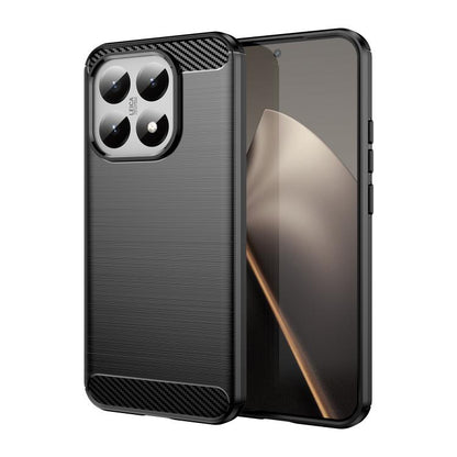 Carbon Fiber Brushed Texture TPU Phone Case, For Xiaomi 17T Pro 5G, For Xiaomi 17T 5G, For Xiaomi Poco X8 Pro Max 5G, For Xiaomi Poco X8 Pro 5G, For Xiaomi 17 Ultra, For Xiaomi 17 Pro Max, For Xiaomi 17 Pro, For Xiaomi 17, For Xiaomi Poco M7 4G 169mm  ...