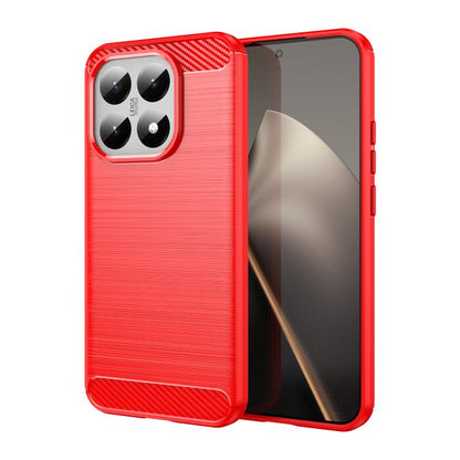 Carbon Fiber Brushed Texture TPU Phone Case, For Xiaomi 17T Pro 5G, For Xiaomi 17T 5G, For Xiaomi Poco X8 Pro Max 5G, For Xiaomi Poco X8 Pro 5G, For Xiaomi 17 Ultra, For Xiaomi 17 Pro Max, For Xiaomi 17 Pro, For Xiaomi 17, For Xiaomi Poco M7 4G 169mm  ...
