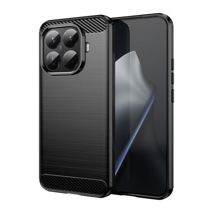Carbon Fiber Brushed Texture TPU Phone Case, For Xiaomi 17T Pro 5G, For Xiaomi 17T 5G, For Xiaomi Poco X8 Pro Max 5G, For Xiaomi Poco X8 Pro 5G, For Xiaomi 17 Ultra, For Xiaomi 17 Pro Max, For Xiaomi 17 Pro, For Xiaomi 17, For Xiaomi Poco M7 4G 169mm  ...