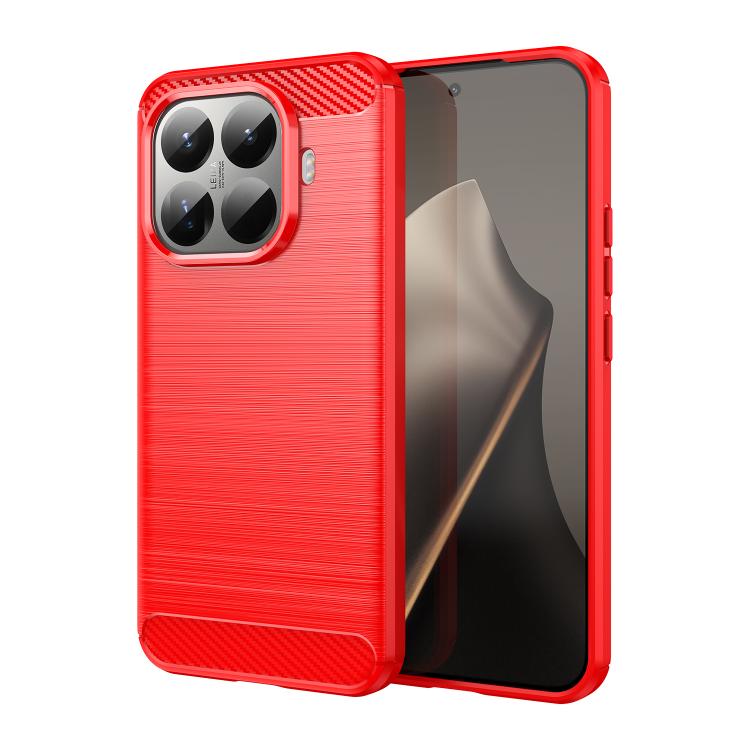 Carbon Fiber Brushed Texture TPU Phone Case, For Xiaomi 17T Pro 5G, For Xiaomi 17T 5G, For Xiaomi Poco X8 Pro Max 5G, For Xiaomi Poco X8 Pro 5G, For Xiaomi 17 Ultra, For Xiaomi 17 Pro Max, For Xiaomi 17 Pro, For Xiaomi 17, For Xiaomi Poco M7 4G 169mm  ...