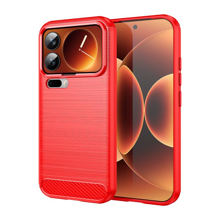 Carbon Fiber Brushed Texture TPU Phone Case, For Xiaomi 17T Pro 5G, For Xiaomi 17T 5G, For Xiaomi Poco X8 Pro Max 5G, For Xiaomi Poco X8 Pro 5G, For Xiaomi 17 Ultra, For Xiaomi 17 Pro Max, For Xiaomi 17 Pro, For Xiaomi 17, For Xiaomi Poco M7 4G 169mm  ...
