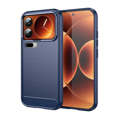 Carbon Fiber Brushed Texture TPU Phone Case, For Xiaomi 17T Pro 5G, For Xiaomi 17T 5G, For Xiaomi Poco X8 Pro Max 5G, For Xiaomi Poco X8 Pro 5G, For Xiaomi 17 Ultra, For Xiaomi 17 Pro Max, For Xiaomi 17 Pro, For Xiaomi 17, For Xiaomi Poco M7 4G 169mm  ...