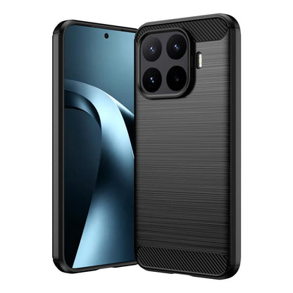 Carbon Fiber Brushed Texture TPU Phone Case, For Xiaomi 17T Pro 5G, For Xiaomi 17T 5G, For Xiaomi Poco X8 Pro Max 5G, For Xiaomi Poco X8 Pro 5G, For Xiaomi 17 Ultra, For Xiaomi 17 Pro Max, For Xiaomi 17 Pro, For Xiaomi 17, For Xiaomi Poco M7 4G 169mm  ...