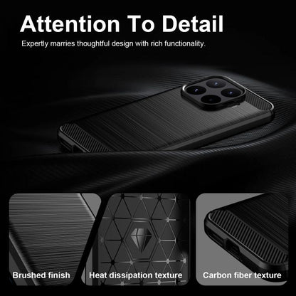 Carbon Fiber Brushed Texture TPU Phone Case, For Xiaomi 17T Pro 5G, For Xiaomi 17T 5G, For Xiaomi Poco X8 Pro Max 5G, For Xiaomi Poco X8 Pro 5G, For Xiaomi 17 Ultra, For Xiaomi 17 Pro Max, For Xiaomi 17 Pro, For Xiaomi 17, For Xiaomi Poco M7 4G 169mm  ...