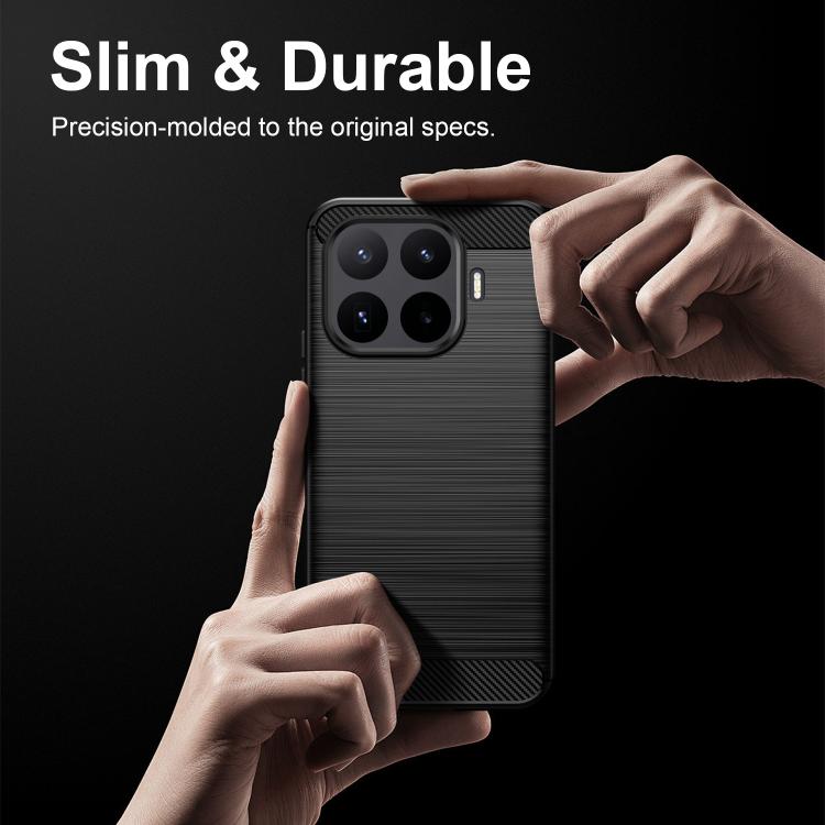 Carbon Fiber Brushed Texture TPU Phone Case, For Xiaomi 17T Pro 5G, For Xiaomi 17T 5G, For Xiaomi Poco X8 Pro Max 5G, For Xiaomi Poco X8 Pro 5G, For Xiaomi 17 Ultra, For Xiaomi 17 Pro Max, For Xiaomi 17 Pro, For Xiaomi 17, For Xiaomi Poco M7 4G 169mm  ...
