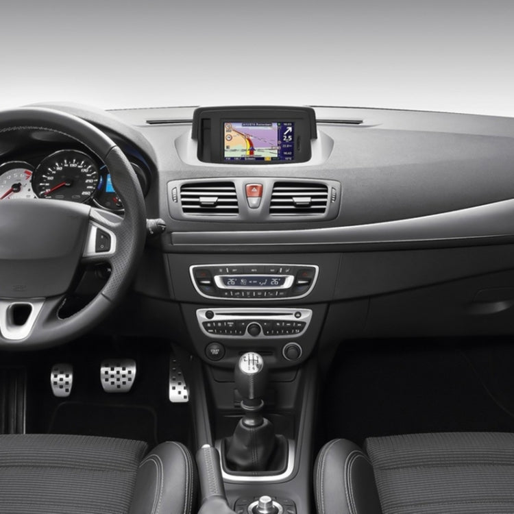 Car Gear Lever Knob Leather Gear Shift Knob, For Renault Clio III MK3