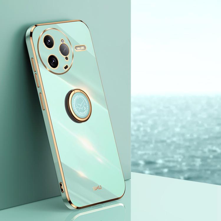 XINLI Straight Edge 6D Electroplate TPU Phone Case with Ring Holder, For Redmi A7 Pro 4G/5G 171mm, For Redmi Turbo 5 5G/Poco X8 Pro 5G, For Redmi Turbo 5 Max 5G, For Redmi Note 15 4G Global 164mm, For Redmi K90 Pro Max / Poco F8 Ultra                  ...