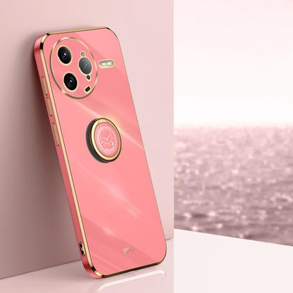 XINLI Straight Edge 6D Electroplate TPU Phone Case with Ring Holder, For Redmi A7 Pro 4G/5G 171mm, For Redmi Turbo 5 5G/Poco X8 Pro 5G, For Redmi Turbo 5 Max 5G, For Redmi Note 15 4G Global 164mm, For Redmi K90 Pro Max / Poco F8 Ultra                  ...