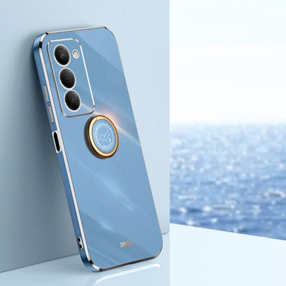 XINLI Straight Edge 6D Electroplate TPU Phone Case with Ring Holder, For Redmi A7 Pro 4G/5G 171mm, For Redmi Turbo 5 5G/Poco X8 Pro 5G, For Redmi Turbo 5 Max 5G, For Redmi Note 15 4G Global 164mm, For Redmi K90 Pro Max / Poco F8 Ultra                  ...