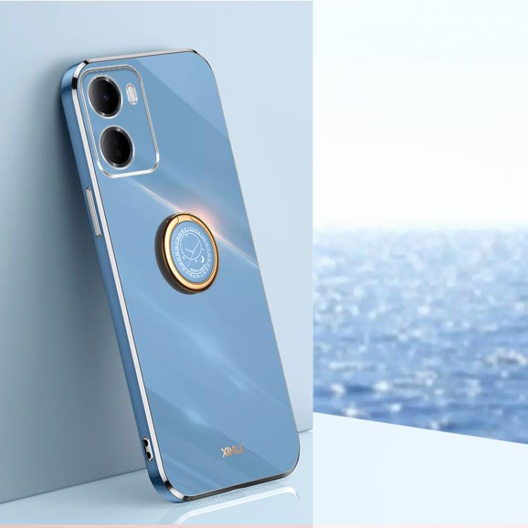XINLI Straight Edge 6D Electroplate TPU Phone Case with Ring Holder, For Redmi A7 Pro 4G/5G 171mm, For Redmi 15a 5G, For Redmi Turbo 5 5G/Poco X8 Pro 5G, For Redmi Turbo 5 Max 5G, For Redmi Note 15 4G Global 164mm, For Redmi K90 Pro Max / Poco F8 Ultra...