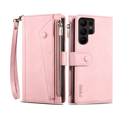 ESEBLE Retro Frosted RFID Flip Leather Phone Case, For Samsung Galaxy S25 FE 5G, For Samsung Galaxy S25 Edge 5G, For Samsung Galaxy S25 5G, For Samsung Galaxy S25+ 5G, For Samsung Galaxy S25 Ultra 5G, For Samsung Galaxy S24 FE 5G�����������������������...