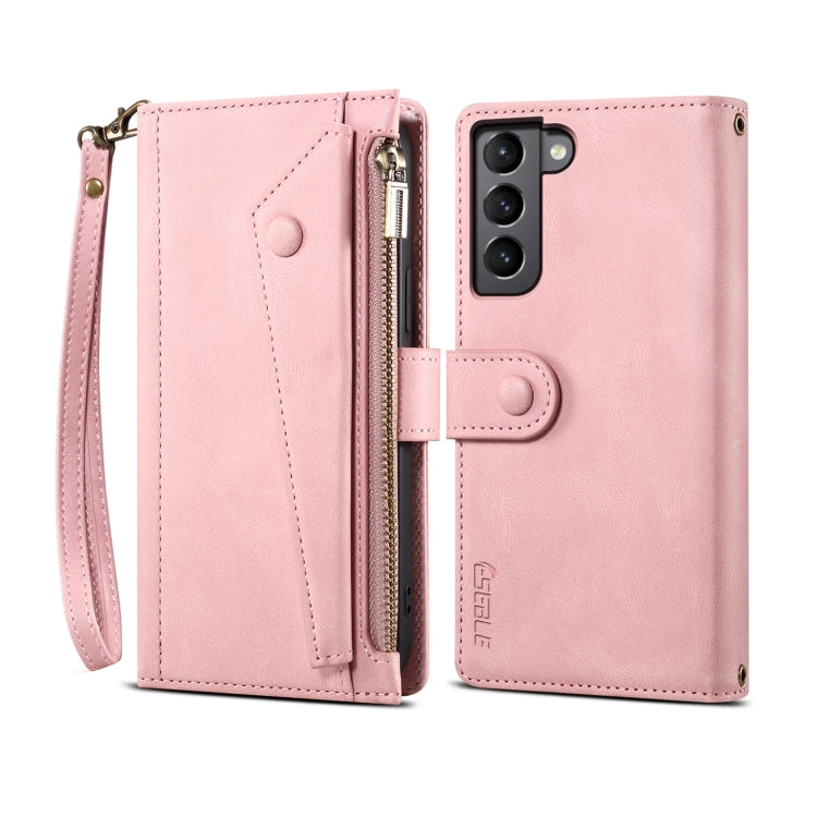 ESEBLE Retro Frosted RFID Flip Leather Phone Case, For Samsung Galaxy S25 FE 5G, For Samsung Galaxy S25 Edge 5G, For Samsung Galaxy S25 5G, For Samsung Galaxy S25+ 5G, For Samsung Galaxy S25 Ultra 5G, For Samsung Galaxy S24 FE 5G�����������������������...