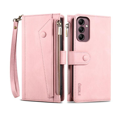 ESEBLE Retro Frosted RFID Flip Leather Phone Case, For Samsung Galaxy S26+ 5G, For Samsung Galaxy S26 Ultra 5G, For Samsung Galaxy S26 5G, For Samsung Galaxy S25 FE 5G, For Samsung Galaxy S25 Edge 5G, For Samsung Galaxy S25 5G, For Samsung Galaxy S25+ ...