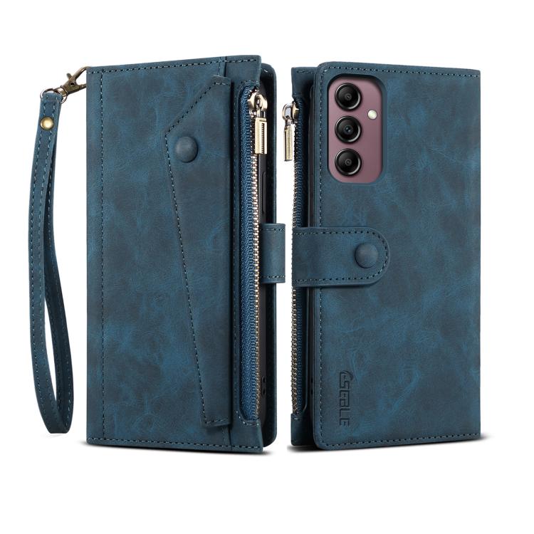 ESEBLE Retro Frosted RFID Flip Leather Phone Case, For Samsung Galaxy S25 FE 5G, For Samsung Galaxy S25 Edge 5G, For Samsung Galaxy S25 5G, For Samsung Galaxy S25+ 5G, For Samsung Galaxy S25 Ultra 5G, For Samsung Galaxy S24 FE 5G�����������������������...