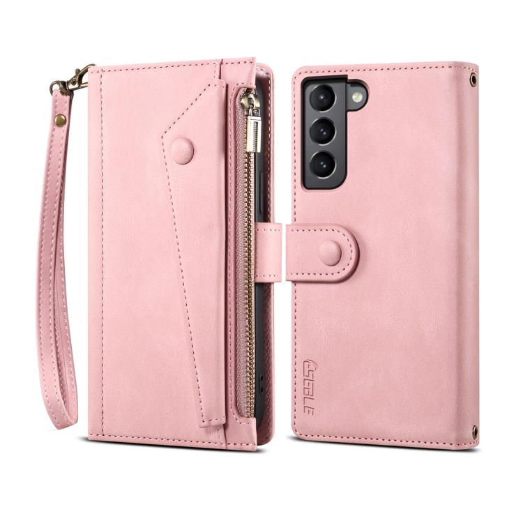 ESEBLE Retro Frosted RFID Flip Leather Phone Case, For Samsung Galaxy S26+ 5G, For Samsung Galaxy S26 Ultra 5G, For Samsung Galaxy S26 5G, For Samsung Galaxy S25 FE 5G, For Samsung Galaxy S25 Edge 5G, For Samsung Galaxy S25 5G, For Samsung Galaxy S25+ ...