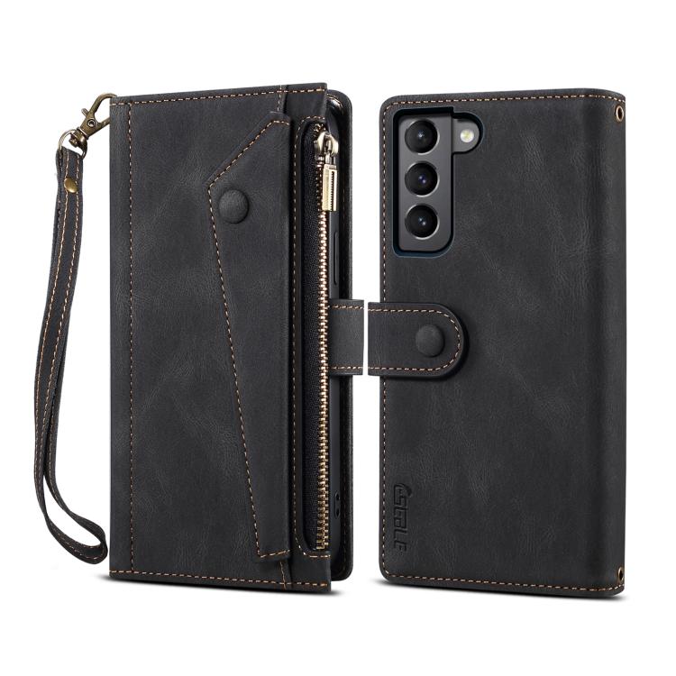 ESEBLE Retro Frosted RFID Flip Leather Phone Case, For Samsung Galaxy S26+ 5G, For Samsung Galaxy S26 Ultra 5G, For Samsung Galaxy S26 5G, For Samsung Galaxy S25 FE 5G, For Samsung Galaxy S25 Edge 5G, For Samsung Galaxy S25 5G, For Samsung Galaxy S25+ ...
