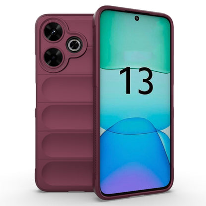 Magic Shield TPU + Flannel Phone Case, For Redmi Note 14 Pro 5G, For Redmi 14C 4G Global, For Redmi K70 Ultra Global, For Redmi 13 4G Global
