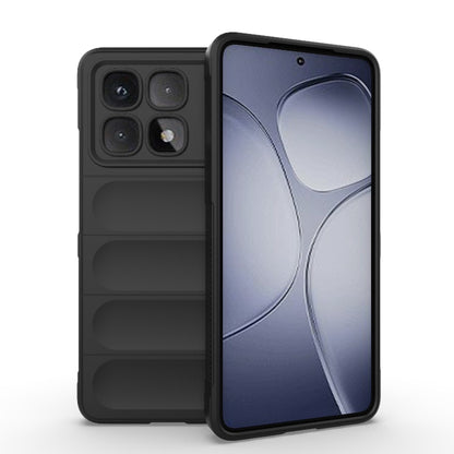 Magic Shield TPU + Flannel Phone Case, For Redmi Note 14 Pro 5G, For Redmi 14C 4G Global, For Redmi K70 Ultra Global, For Redmi 13 4G Global