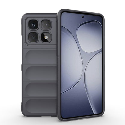 Magic Shield TPU + Flannel Phone Case, For Redmi Note 14 Pro 5G, For Redmi 14C 4G Global, For Redmi K70 Ultra Global, For Redmi 13 4G Global