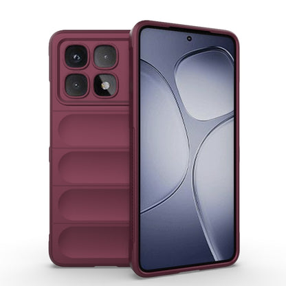Magic Shield TPU + Flannel Phone Case, For Redmi Note 14 Pro 5G, For Redmi 14C 4G Global, For Redmi K70 Ultra Global, For Redmi 13 4G Global