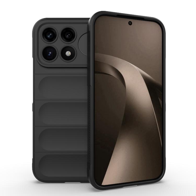Magic Shield TPU + Flannel Phone Case, For Redmi Note 17 Pro+ 5G Global 163.4mm, For Redmi Note 17 Pro 5G Global 163.5mm, For Redmi Note 17 5G/4G Global 171mm, For Redmi K100 Pro Max 5G, For Redmi 17 5G / 4G Global 170mm                                ...