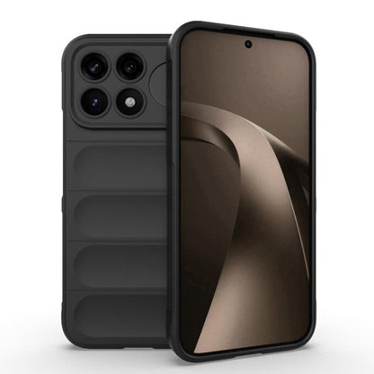 Magic Shield TPU + Flannel Phone Case, For Redmi Note 17 Pro+ 5G Global 163.4mm, For Redmi Note 17 Pro 5G Global 163.5mm, For Redmi Note 17 5G/4G Global 171mm, For Redmi K100 Pro Max 5G, For Redmi 17 5G / 4G Global 170mm                                ...