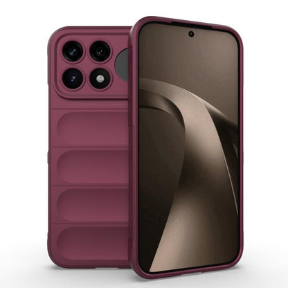 Magic Shield TPU + Flannel Phone Case, For Redmi Note 17 Pro+ 5G Global 163.4mm, For Redmi Note 17 Pro 5G Global 163.5mm, For Redmi Note 17 5G/4G Global 171mm, For Redmi K100 Pro Max 5G, For Redmi 17 5G / 4G Global 170mm                                ...