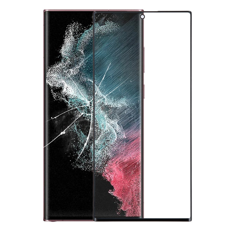 Front Screen Outer Glass Lens with OCA Optically Clear Adhesive, For Samsung Galaxy S24 Ultra SM-S928B, For Samsung Galaxy S23 Ultra SM-S918B, For Samsung Galaxy S22 Ultra SM-S908B