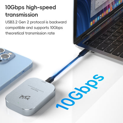 YCE-V195B USB-C / Type-C Female to M.2 NVMe SSD Magnetic Hard Drive Enclosure, YCE-V195B
