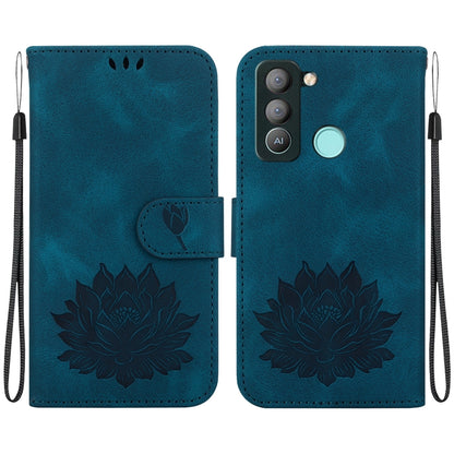 Lotus Embossed Leather Phone Case, For Tecno Camon 30 Premier 5G, For Tecno Pova 6 / Pova 6 Pro, For Tecno Camon 30 Pro, For Tecno Camon 30 4G / 5G, For Tecno Spark 20 Pro+, For Tecno Spark 20 Pro, For Tecno Spark G0 2024 / Spark 20                    ...