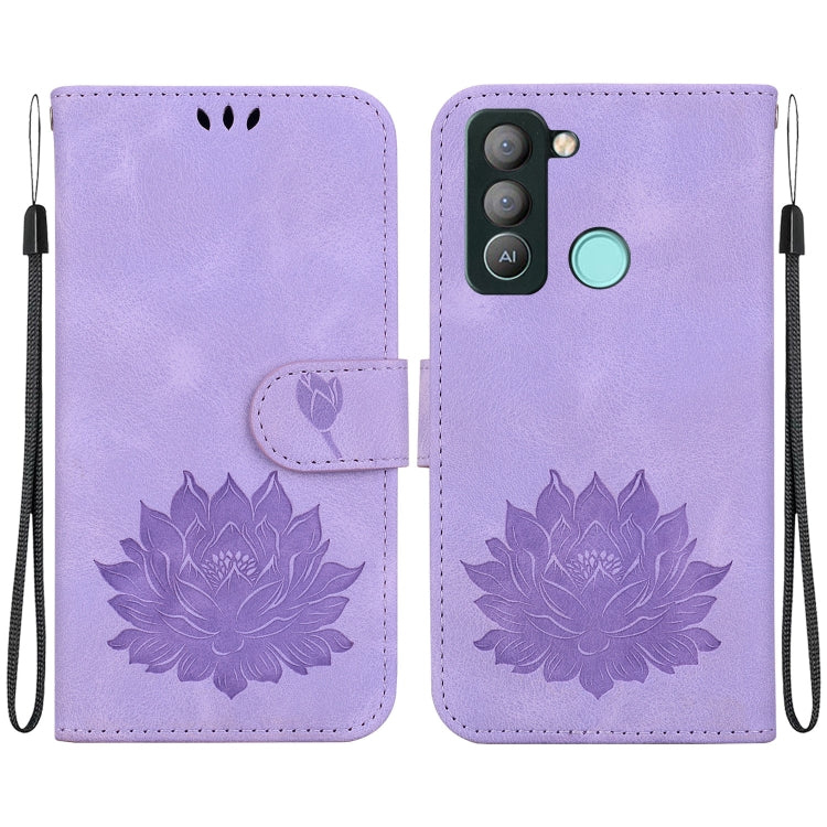 Lotus Embossed Leather Phone Case, For Tecno Camon 30 Premier 5G, For Tecno Pova 6 / Pova 6 Pro, For Tecno Camon 30 Pro, For Tecno Camon 30 4G / 5G, For Tecno Spark 20 Pro+, For Tecno Spark 20 Pro, For Tecno Spark G0 2024 / Spark 20                    ...