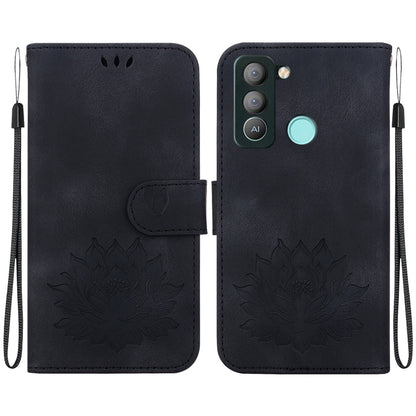 Lotus Embossed Leather Phone Case, For Tecno Camon 30 Premier 5G, For Tecno Pova 6 / Pova 6 Pro, For Tecno Camon 30 Pro, For Tecno Camon 30 4G / 5G, For Tecno Spark 20 Pro+, For Tecno Spark 20 Pro, For Tecno Spark G0 2024 / Spark 20                    ...