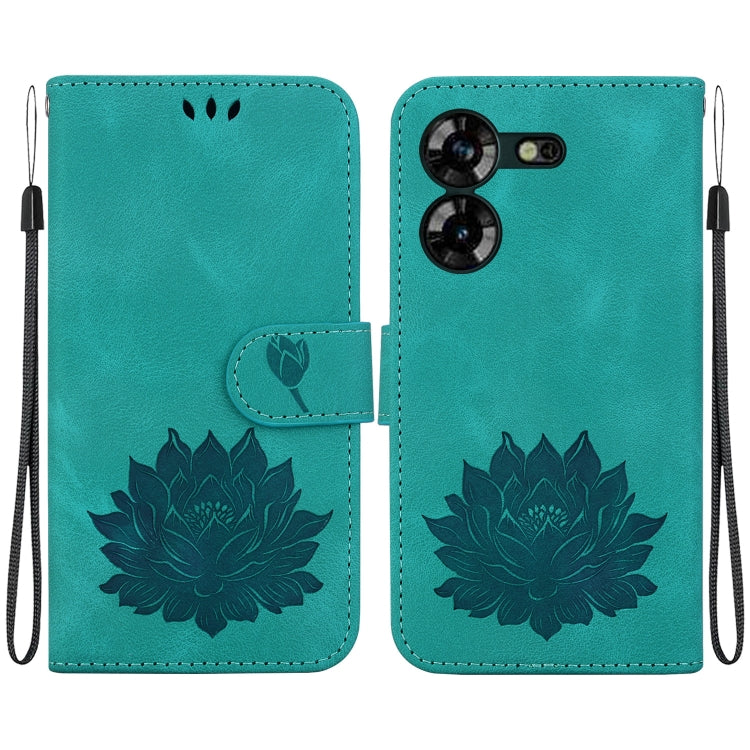 Lotus Embossed Leather Phone Case, For Tecno Camon 30 Premier 5G, For Tecno Pova 6 / Pova 6 Pro, For Tecno Camon 30 Pro, For Tecno Camon 30 4G / 5G, For Tecno Spark 20 Pro+, For Tecno Spark 20 Pro, For Tecno Spark G0 2024 / Spark 20                    ...