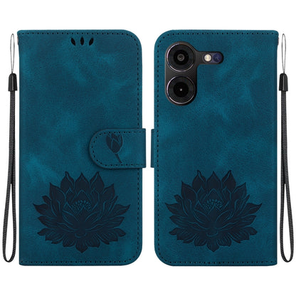 Lotus Embossed Leather Phone Case, For Tecno Camon 30 Premier 5G, For Tecno Pova 6 / Pova 6 Pro, For Tecno Camon 30 Pro, For Tecno Camon 30 4G / 5G, For Tecno Spark 20 Pro+, For Tecno Spark 20 Pro, For Tecno Spark G0 2024 / Spark 20                    ...