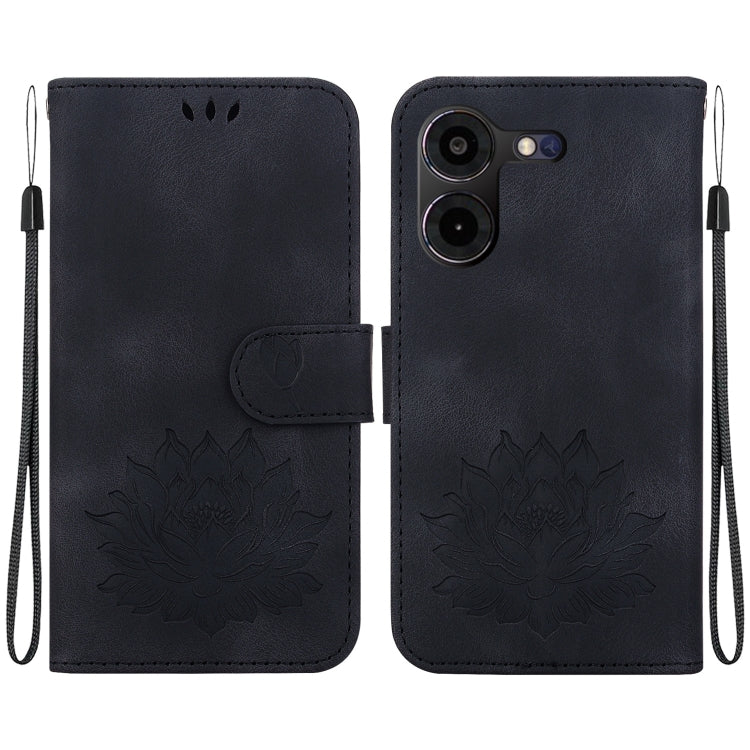 Lotus Embossed Leather Phone Case, For Tecno Camon 30 Premier 5G, For Tecno Pova 6 / Pova 6 Pro, For Tecno Camon 30 Pro, For Tecno Camon 30 4G / 5G, For Tecno Spark 20 Pro+, For Tecno Spark 20 Pro, For Tecno Spark G0 2024 / Spark 20                    ...