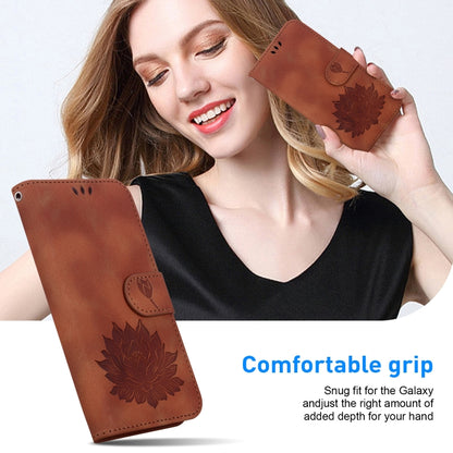 Lotus Embossed Leather Phone Case, For Tecno Camon 30 Premier 5G, For Tecno Pova 6 / Pova 6 Pro, For Tecno Camon 30 Pro, For Tecno Camon 30 4G / 5G, For Tecno Spark 20 Pro+, For Tecno Spark 20 Pro, For Tecno Spark G0 2024 / Spark 20                    ...