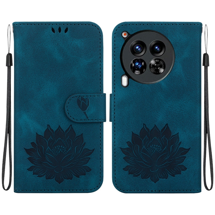 Lotus Embossed Leather Phone Case, For Tecno Camon 30 Premier 5G, For Tecno Pova 6 / Pova 6 Pro, For Tecno Camon 30 Pro, For Tecno Camon 30 4G / 5G, For Tecno Spark 20 Pro+, For Tecno Spark 20 Pro, For Tecno Spark G0 2024 / Spark 20                    ...