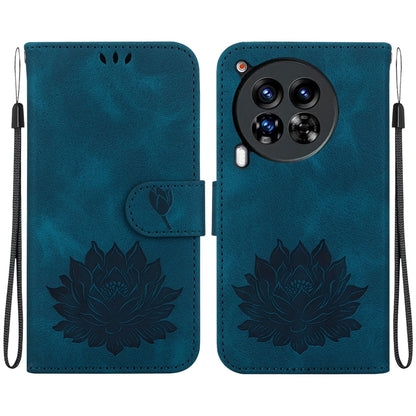 Lotus Embossed Leather Phone Case, For Tecno Camon 30 Premier 5G, For Tecno Pova 6 / Pova 6 Pro, For Tecno Camon 30 Pro, For Tecno Camon 30 4G / 5G, For Tecno Spark 20 Pro+, For Tecno Spark 20 Pro, For Tecno Spark G0 2024 / Spark 20                    ...