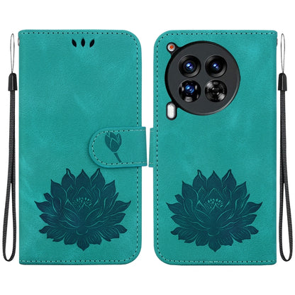 Lotus Embossed Leather Phone Case, For Tecno Camon 30 Premier 5G, For Tecno Pova 6 / Pova 6 Pro, For Tecno Camon 30 Pro, For Tecno Camon 30 4G / 5G, For Tecno Spark 20 Pro+, For Tecno Spark 20 Pro, For Tecno Spark G0 2024 / Spark 20                    ...