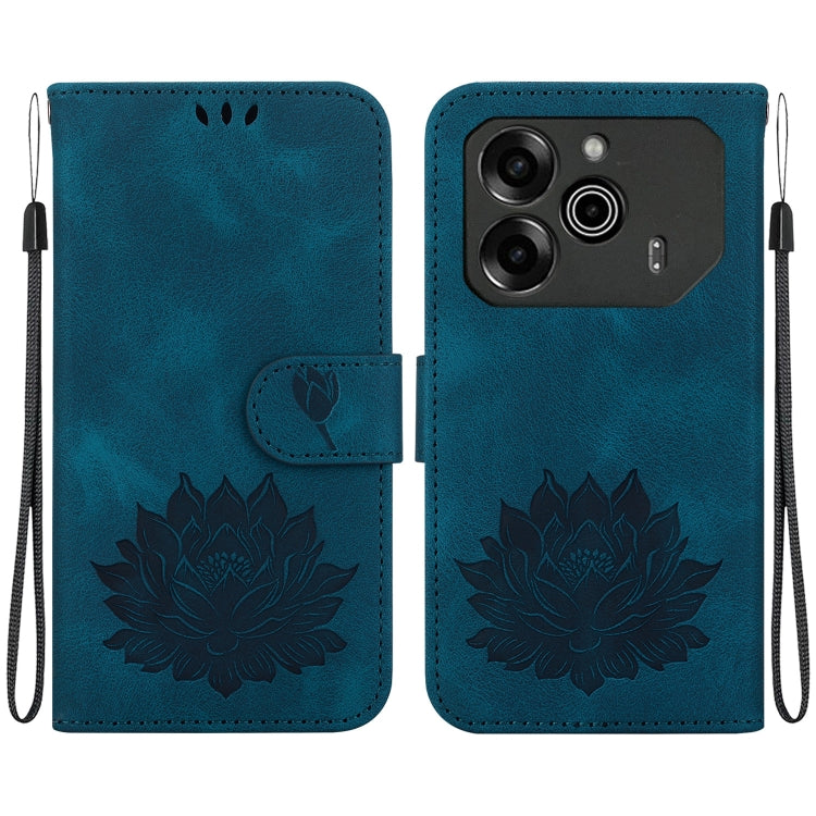 Lotus Embossed Leather Phone Case, For Tecno Camon 30 Premier 5G, For Tecno Pova 6 / Pova 6 Pro, For Tecno Camon 30 Pro, For Tecno Camon 30 4G / 5G, For Tecno Spark 20 Pro+, For Tecno Spark 20 Pro, For Tecno Spark G0 2024 / Spark 20                    ...