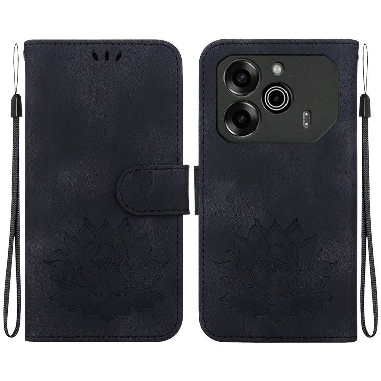 Lotus Embossed Leather Phone Case, For Tecno Camon 30 Premier 5G, For Tecno Pova 6 / Pova 6 Pro, For Tecno Camon 30 Pro, For Tecno Camon 30 4G / 5G, For Tecno Spark 20 Pro+, For Tecno Spark 20 Pro, For Tecno Spark G0 2024 / Spark 20                    ...