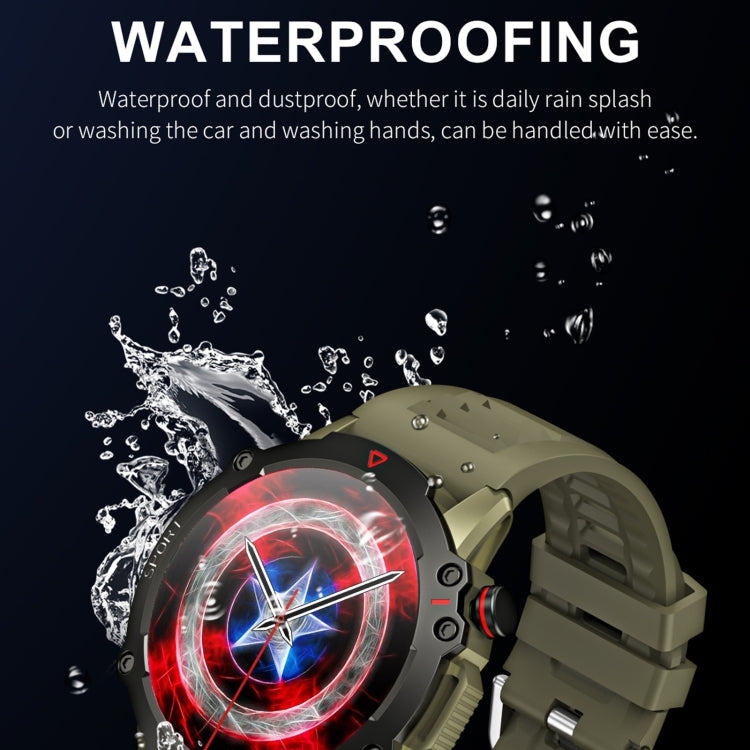 TF10 Pro 1.53 inch BT5.2 IP67 Sport Smart Watch, Support Bluetooth Call / Sleep / Blood Oxygen / Heart Rate / Long Sitting Health Monitor