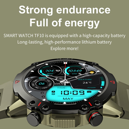 TF10 Pro 1.53 inch BT5.2 IP67 Sport Smart Watch, Support Bluetooth Call / Sleep / Blood Oxygen / Heart Rate / Long Sitting Health Monitor
